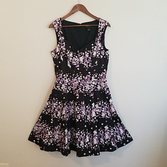 White House Black Market Sleeveless Dress sz 10 - Picture 2 of 7